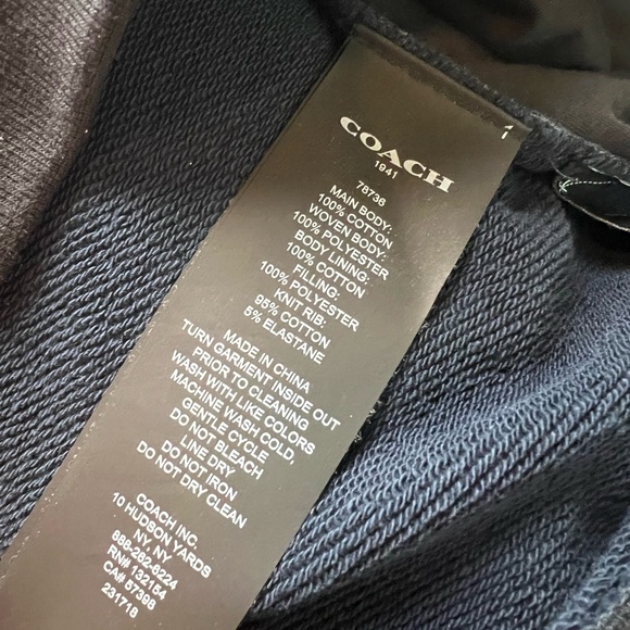 Coach Kaffe Sweatshirt- Fassett Print- Large - Picture 9 of 11